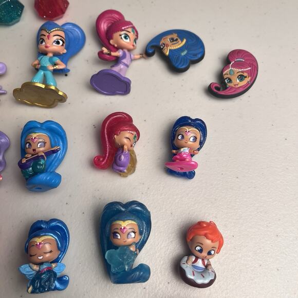 Shimmer & Shine Teenie Genies Nickelodeon Mini Figures Variety Lot + Jibbitz - Picture 5 of 13